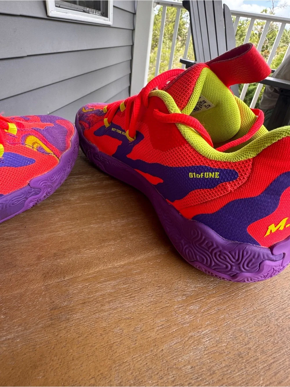 PUMA LaMelo Ball MB.03 Lo Lava Basketball Shoes Youth 6.5